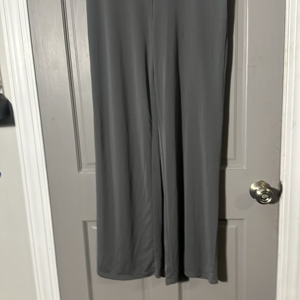 H by halston grey wide leg pant - Picture 3 of 7